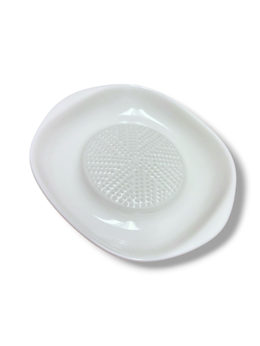 White Ceramic Grater for Ginger Garlic & More